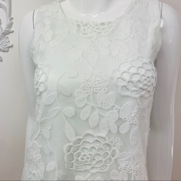Francesca’s ALYA / Embroidered White Dress - Picture 3 of 8